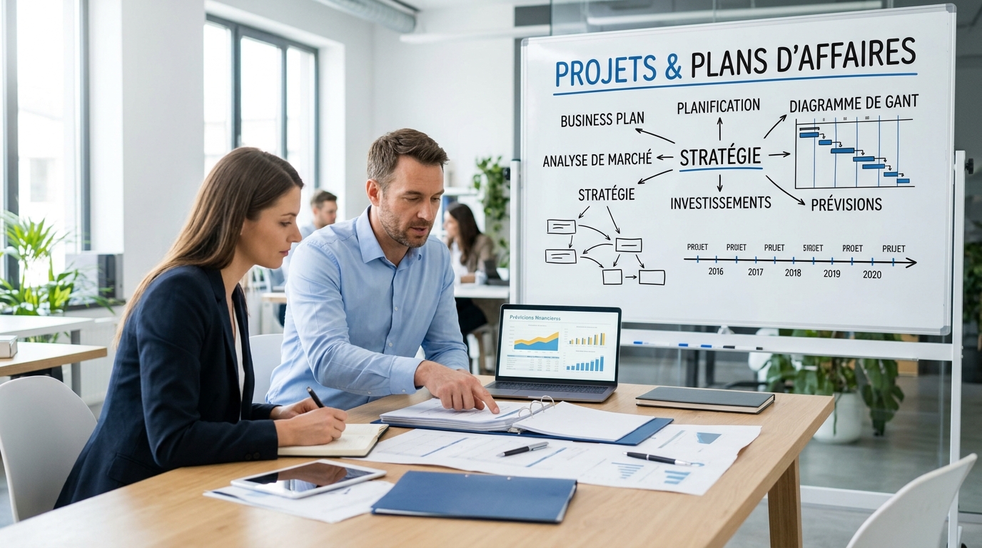 Projets et plans d'affaires